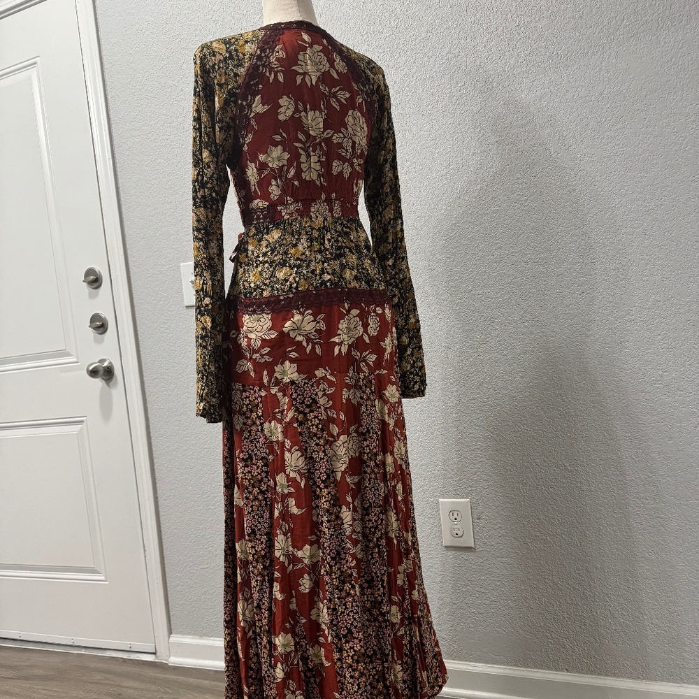 Free People Tilda Wrap Maxi Dress - Picture 3 of 9